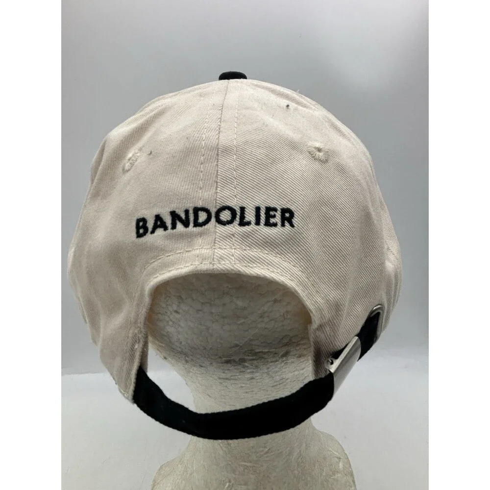 Bandolier Made To Move Hat Cream Black Two Tone Baseball Cap